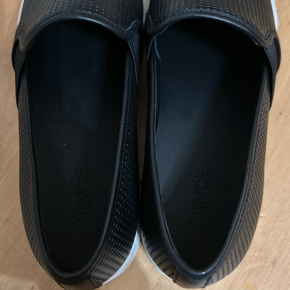 Vince Black Slip-On Shoes - Picture 6 of 9